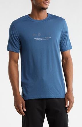 Rvca Symbol Stacks Sport T-Shirt in Dark Denim at Nordstrom Rack, Size Xx-Large