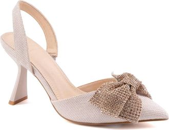 Twentyfourhaitch Stilosa Slingback - Dames - Schoenen - Roze - Maat: 41 EU Satijn