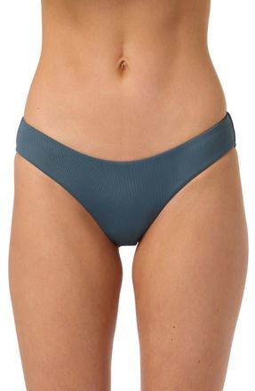 O'Neill Saltwater Solids Bikini Bottoms in Slate at Nordstrom, Size X-Large