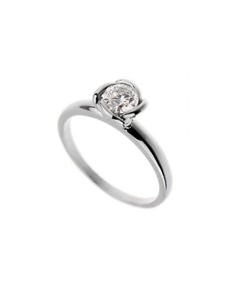 Fred Perry Platinum 0.50 ct. tw. Diamond Fleur Celeste Ring (Authentic Pre-Loved)