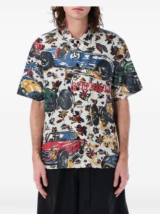 sacai Camicia con stampa - Bianco