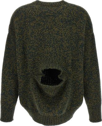 Loewe Womens Bicolor Elastane Cardigan Clothing