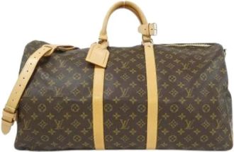 Louis Vuitton Pre-owned Weekend Bags, female, Brown, Size: ONE SIZE Pre-owned Boston Bag