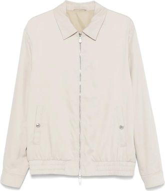 Eleventy Giacca in seta - Toni neutri