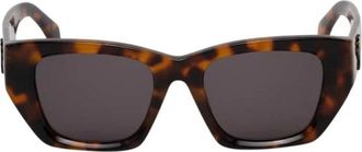 Palm Angels Zonnebrillen - unisex - Zonnebrillen - Bruin - 51 MM - Accessoires