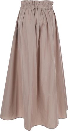 Herno Womens Skirt Pink Tech Fabric Polyester