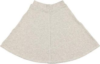 Maniere Kids Knit Circle Skirt in Heather White at Nordstrom, Size 4