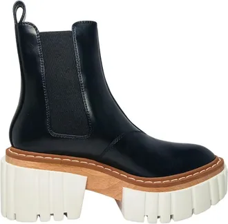 Stella McCartney Stella McCartney, Heeled Boots, female, Black, Size: 6 1/2 US Emilie Ankle Boots