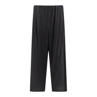 Giorgio Armani Broeken, Dames, Grijs, S, Polyester, Broeken