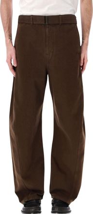 Christophe Lemaire Trousers Brown
