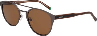 Lacoste L263S 033 Mens Sunglasses Grey Size 53