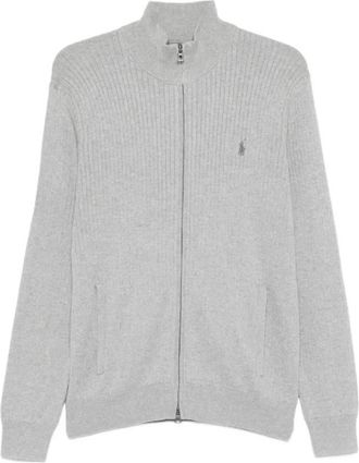 Polo Ralph Lauren Full-Zip Cotton Cardigan, Size Medium