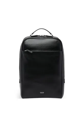 Tom Ford Classic zip-fastening backpack - Zwart