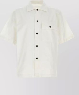 Nine In The Morning cotton shirt short sleeves chest pocket