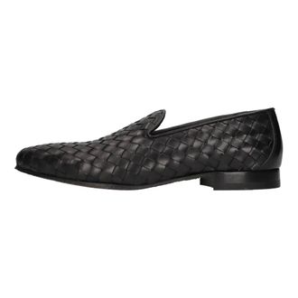 Marechiaro 1962 Mocasines de Piel Trenzada - Shoes - Hombre - Negro - 40 1/2 EU