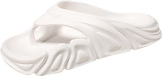 Generic 2026 Mens Slippers Sandwich for Men Summer Thick Soles Step On The Feces Touching Character Wear EVA Casual Beach Sandals (White, 8)