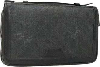 Gucci Pre-owned Vintage Portemonnee - Dames - Vintage Accessoires - Zwart - ONE Size - Leer - Vintage