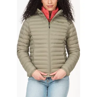 Marmot Echo Featherless Hooded Jacket in Steel Onyx at Nordstrom, Size X-Large