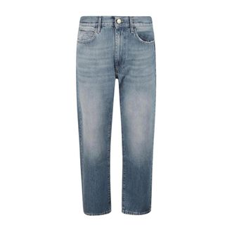 Ballantyne Jeans, Heren, Blauw, W36, Denim, Relaxed Fit Denim Jeans
