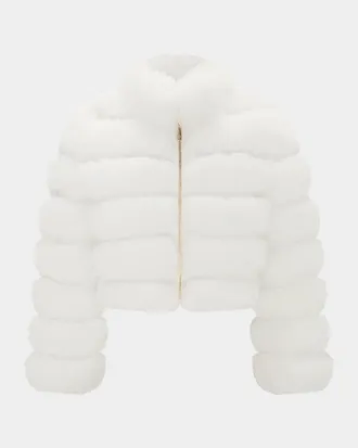 Gorski Reversible Faux-Fur Zip Jacket