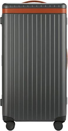 Carl Friedrik The Trunk Suitcase in Grey /Cognac at Nordstrom