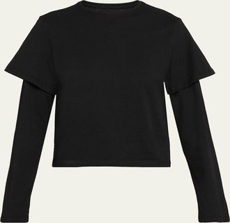 Still Here 2Tee Layered Long-Sleeve T-Shirt