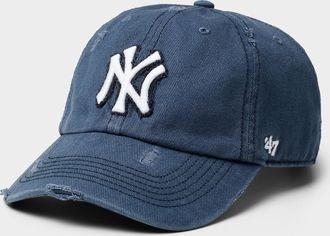 New Era Mens Worn-look baseball logo cap