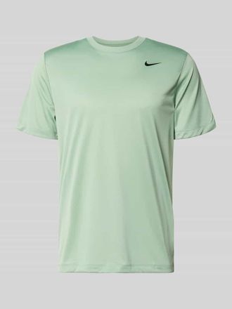 Nike T-Shirt mit Logo-Print und Rundhalsausschnitt in Mint, Gr&ouml;&szlig;e XXL