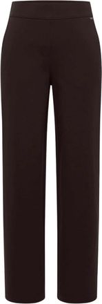 Cecil Neele Straight Broeken - Dames - Broeken - Bruin - Maat: 2XL Viscose