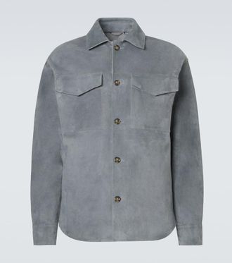 Lardini Suede overshirt