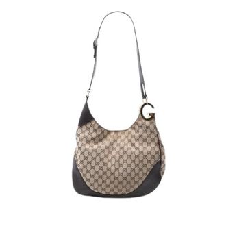 Gucci Pre-owned Shoulder Bags, female, Beige, Size: ONE SIZE Pre-owned Charlotte Crossbody Bag