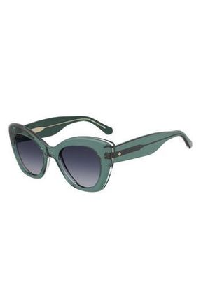 Kate Spade New York dominica 49mm gradient rectangular sunglasses in 01Ed-9K at Nordstrom Rack