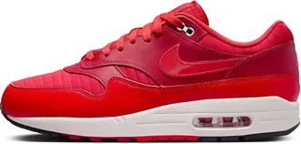 Nike Mens Air Max 1 Sneaker In Gym Red/university Red/light Crimson/sail