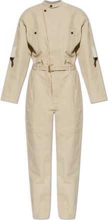 Isabel Marant Jumpsuits, female, Beige, Size: M Nessime Jumpsuit