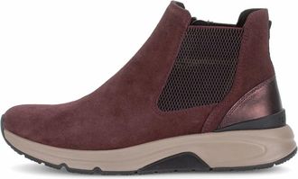 Gabor Sportieve Chelsea Boot - Dames - Schoenen - Bruin - Maat: 38 EU Leer