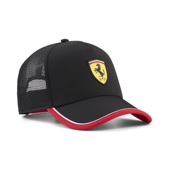Puma Cappellino stile trucker Scuderia Ferrari, Accessori, Nero, OSFA
