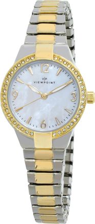Timex Viewpoint Two-Tone Expansion Band Watch CC3D858009J