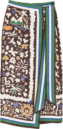 Alemais Maroc Wrap Skirt