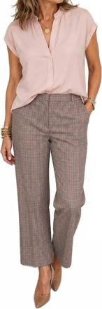 WE-AR4 Lexington Straight Leg Pant In Plaid