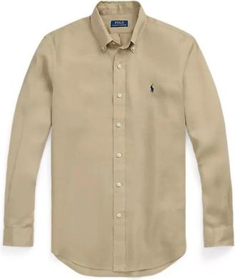 Polo Ralph Lauren Hombre, Camisas, Beige, Talla: S