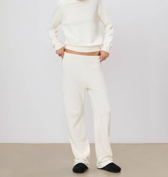 &Eacute;terne Straight Leg Sweatpants In Cream