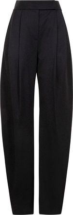 The Attico pleated trousers - Black