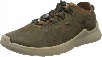 Keen Mens Highland Slip On Tennis Shoe In Olive
