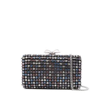 Self Portrait Self-Portrait Crystal Embellished Clutch