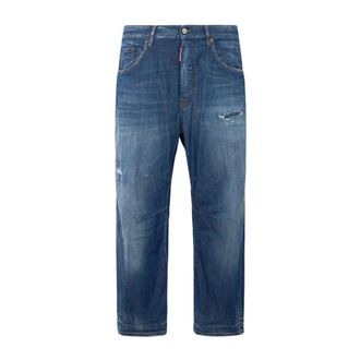 Dsquared2 Heren, Jeans, Blauw, Maat: M