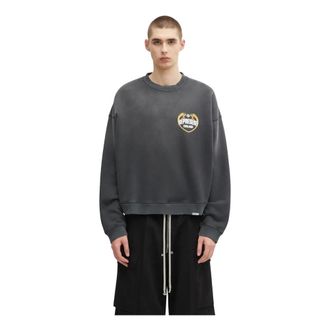Represent Represent, Hoodies & sweatvesten, Heren, Grijs, XL, Katoen, Angel Border Sweatshirt
