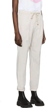 Herno Womens Gray Elastane Casual Pants