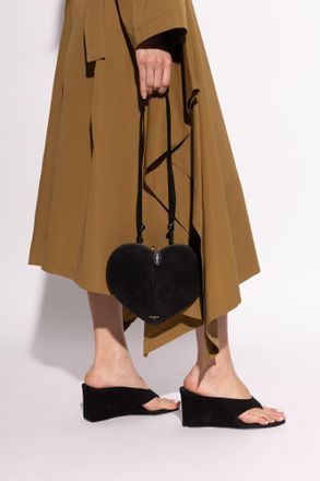 Alaia Shoulder Bag Le Cceur, Womens, Black
