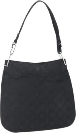 Gucci Pre-owned Shoulder Bags, female, Black, Size: ONE SIZE Pre-owned Vintage Shoulder Bag