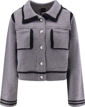 Pinko Sulcis Wool Cardigan-Donna
